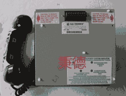 原装GAI-TRONICS室外墙挂式话站7305-104 坚固可靠的通讯利器
